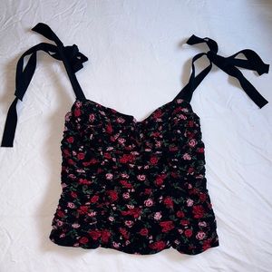 For Love and Lemons Floral Top
